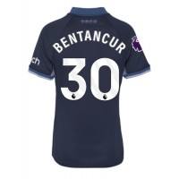 Billiga Tottenham Hotspur Rodrigo Bentancur #30 Borta fotbollskläder Dam 2023-24 Kortärmad